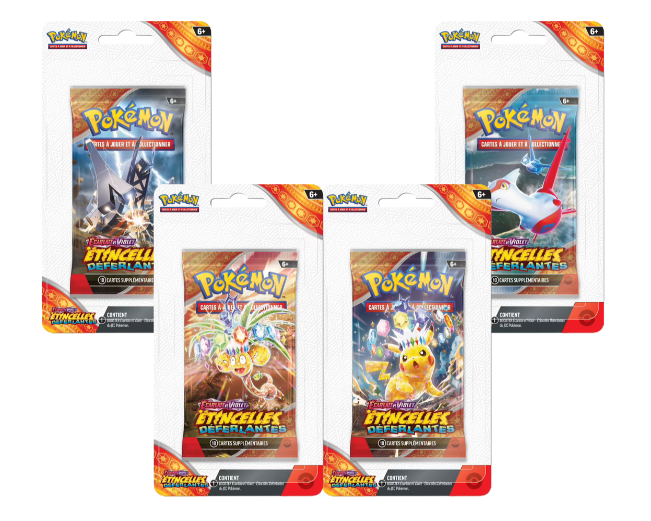 Artset Booster Blister EV08 Étincelles Déferlantes