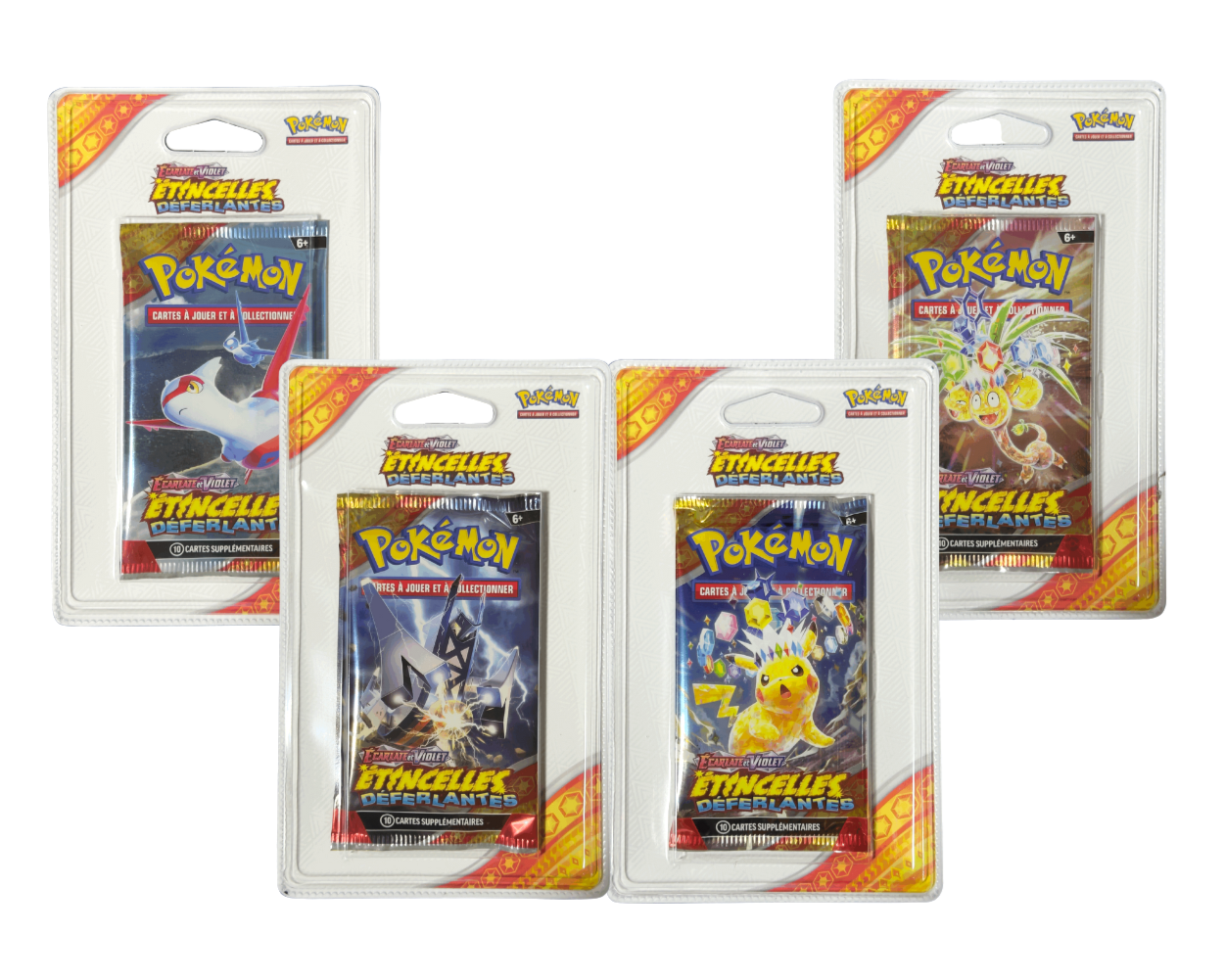 Artset Booster Blister EV08 Étincelles Déferlantes