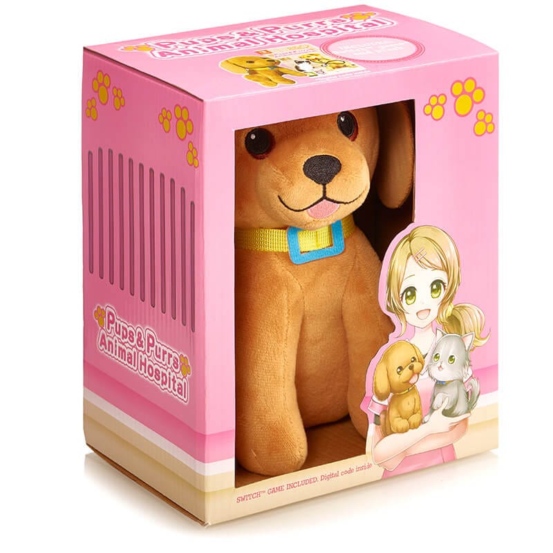 Jeux Switch Pups & Purrs Animal Hospital + Peluche Chien