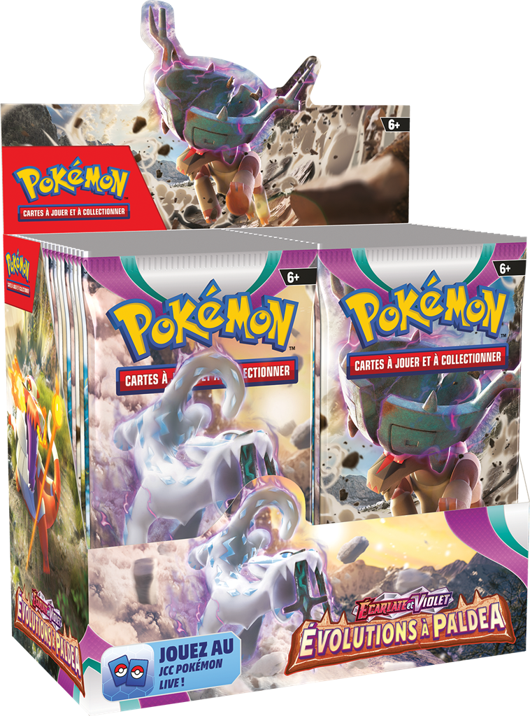 Display 36 Boosters EV02 Evolutions à Paldéa