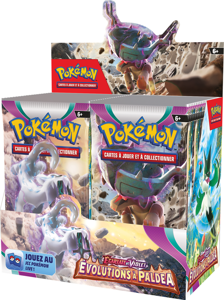 Display 36 Boosters EV02 Evolutions à Paldéa
