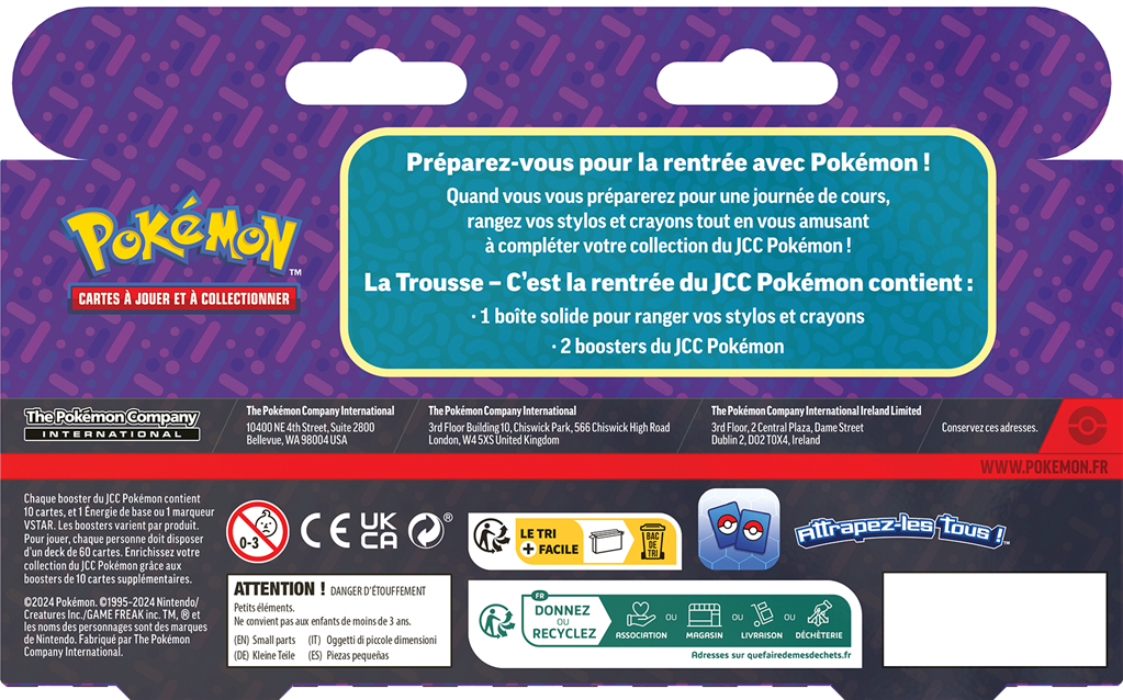 Pack 2 Boosters + Plumier