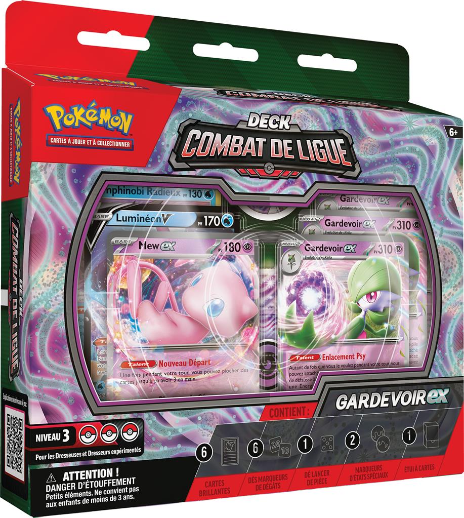 Deck Combat de ligue Gardevoir Ex